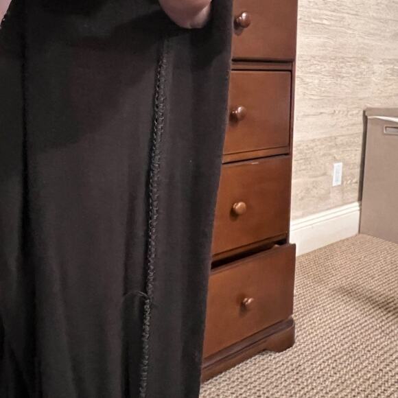 Lafayette 148 New York Brown Twist-front Scoop Neck Midi Dress - Size 12 - Picture 8 of 8